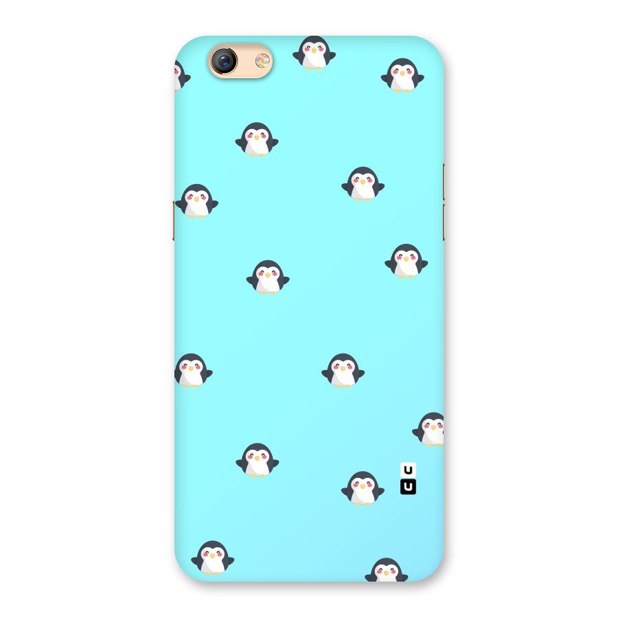 Penguins Pattern Print Back Case for Oppo F3 Plus