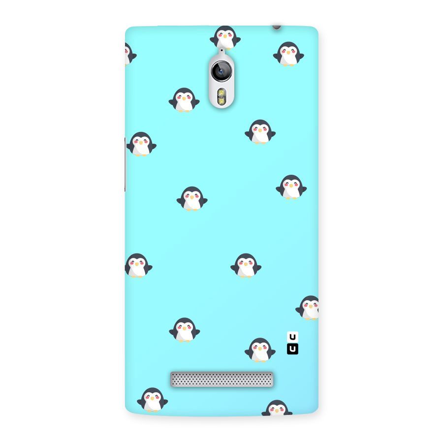 Penguins Pattern Print Back Case for Oppo Find 7