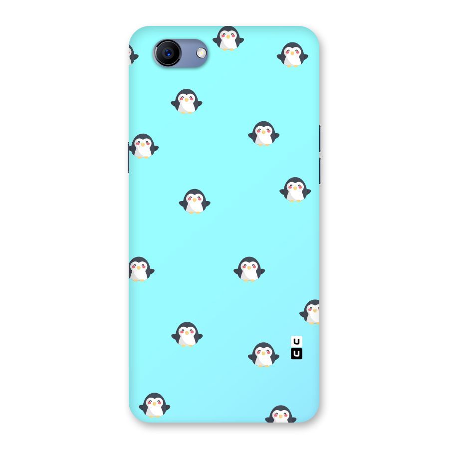 Penguins Pattern Print Back Case for Oppo Realme 1