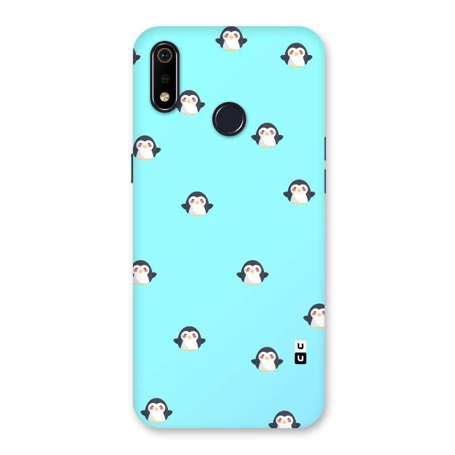 Penguins Pattern Print Back Case for Realme 3i