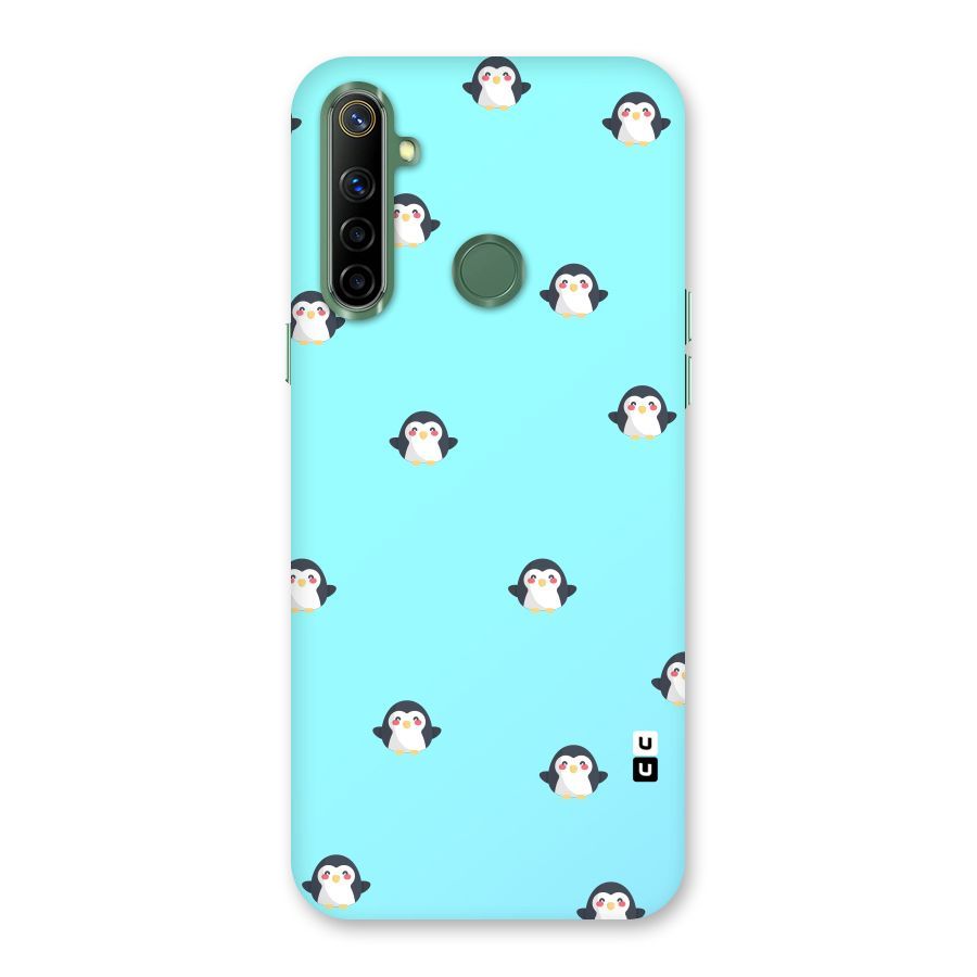 Penguins Pattern Print Back Case for Realme Narzo 10
