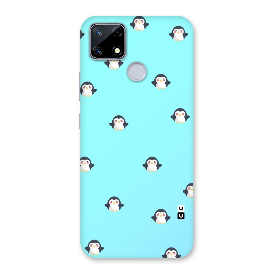 Penguins Pattern Print Back Case for Realme Narzo 20