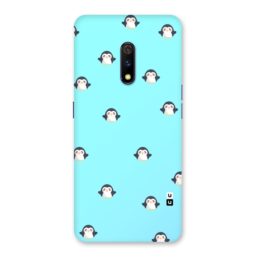 Penguins Pattern Print Back Case for Realme X
