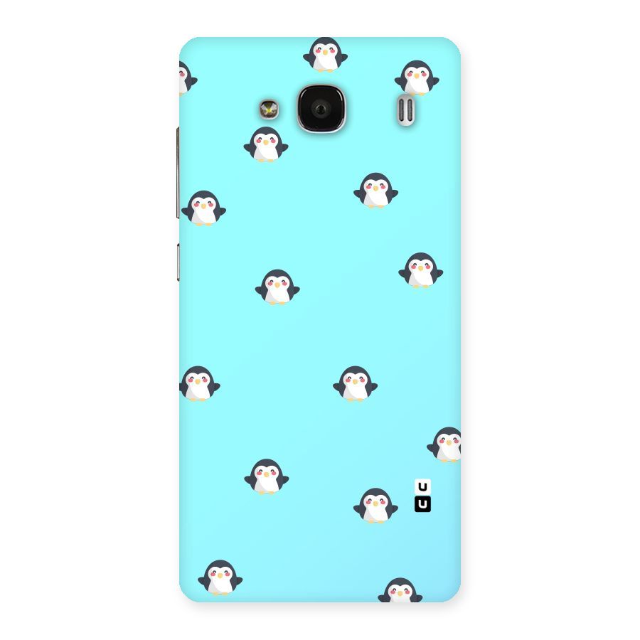Penguins Pattern Print Back Case for Redmi 2 Prime