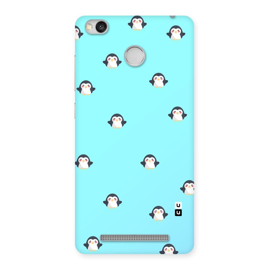 Penguins Pattern Print Back Case for Redmi 3S Prime