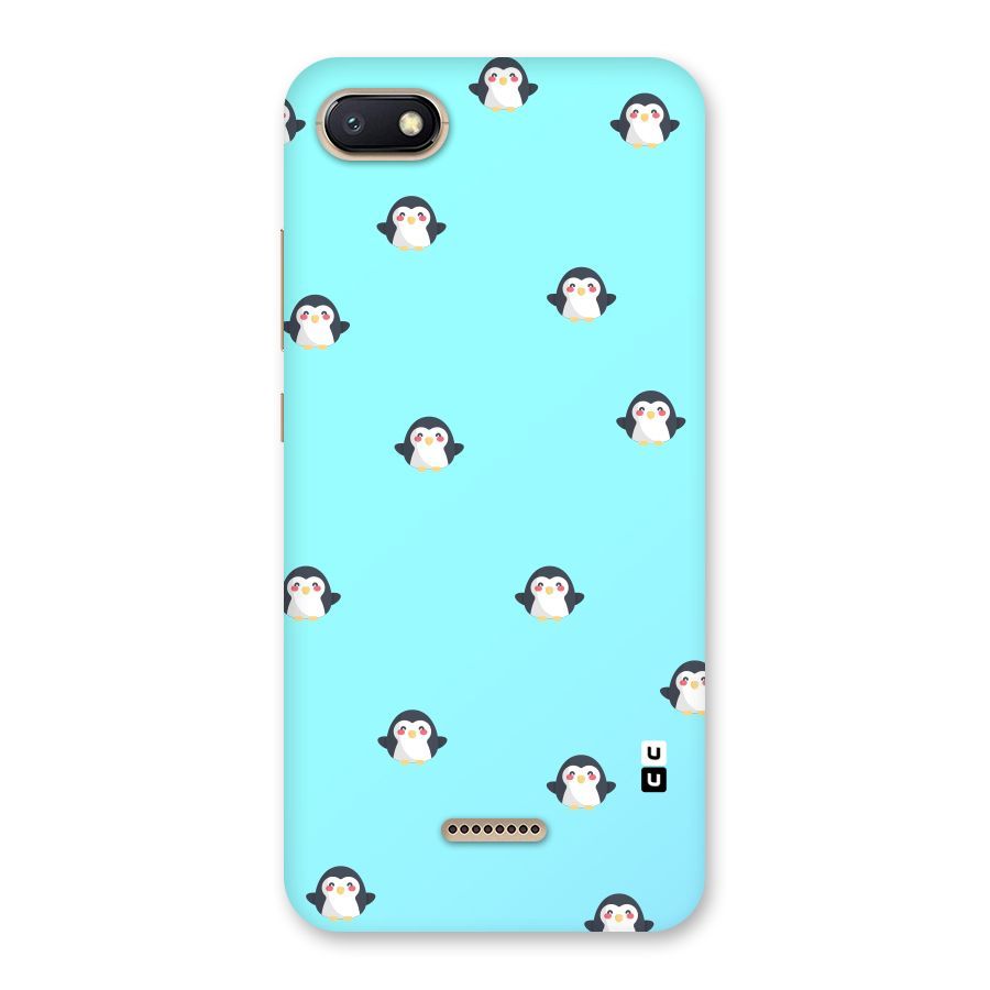 Penguins Pattern Print Back Case for Redmi 6A