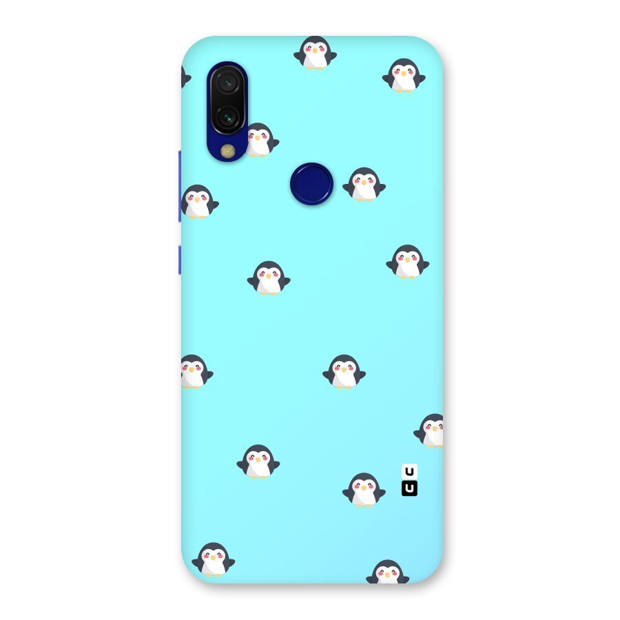 Penguins Pattern Print Back Case for Redmi 7