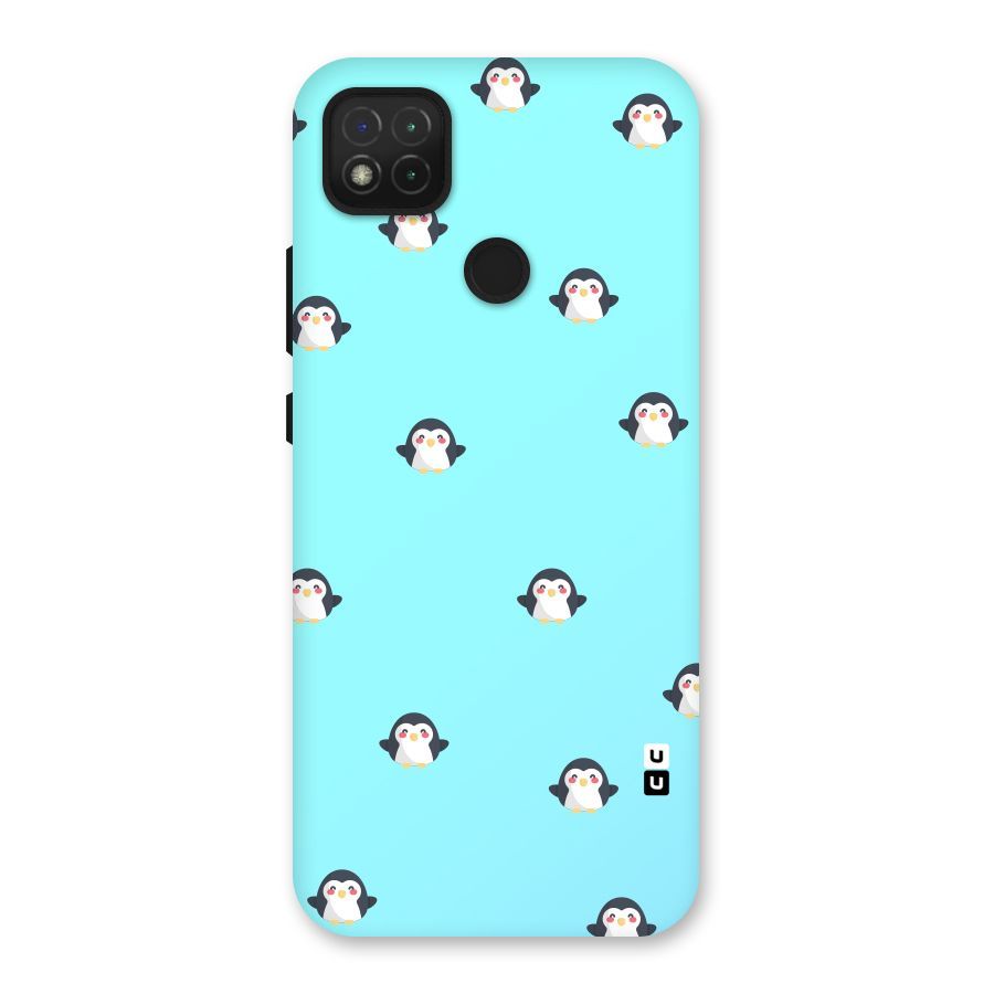 Penguins Pattern Print Back Case for Redmi 9