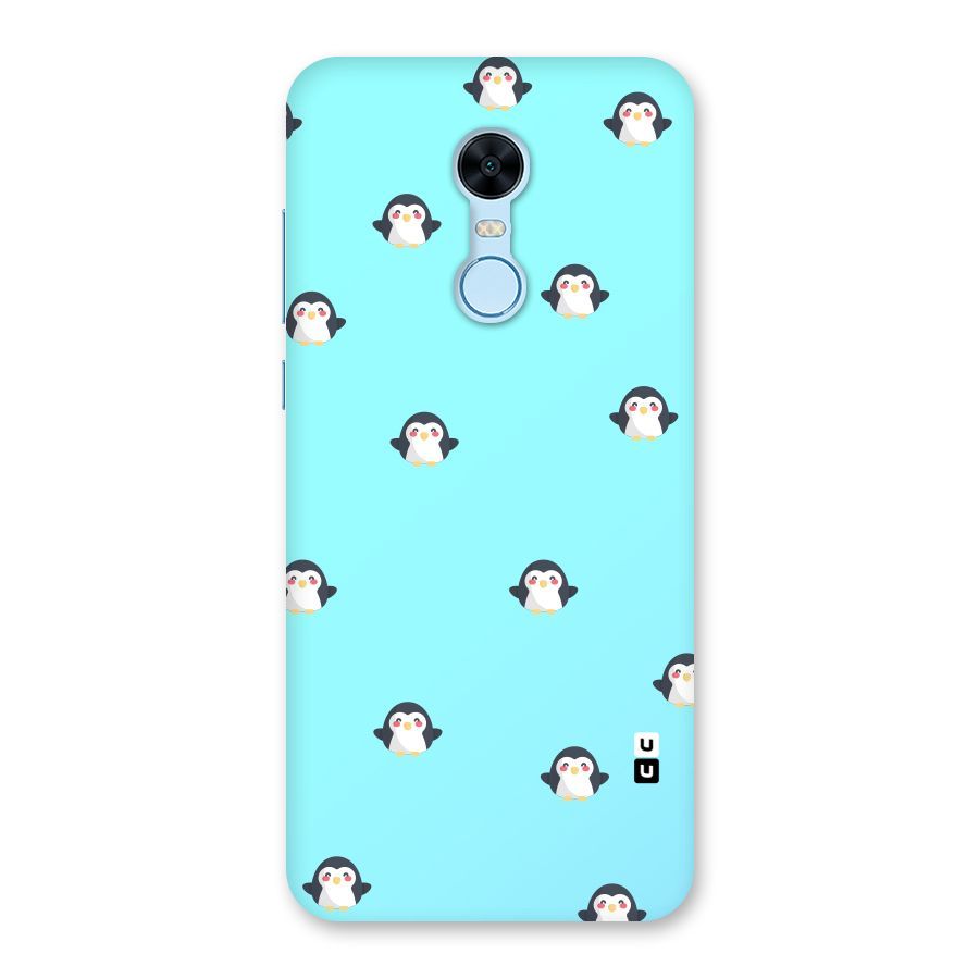 Penguins Pattern Print Back Case for Redmi Note 5