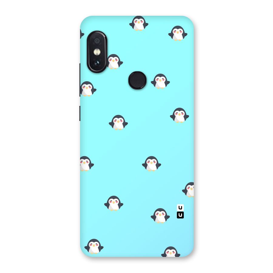 Penguins Pattern Print Back Case for Redmi Note 5 Pro