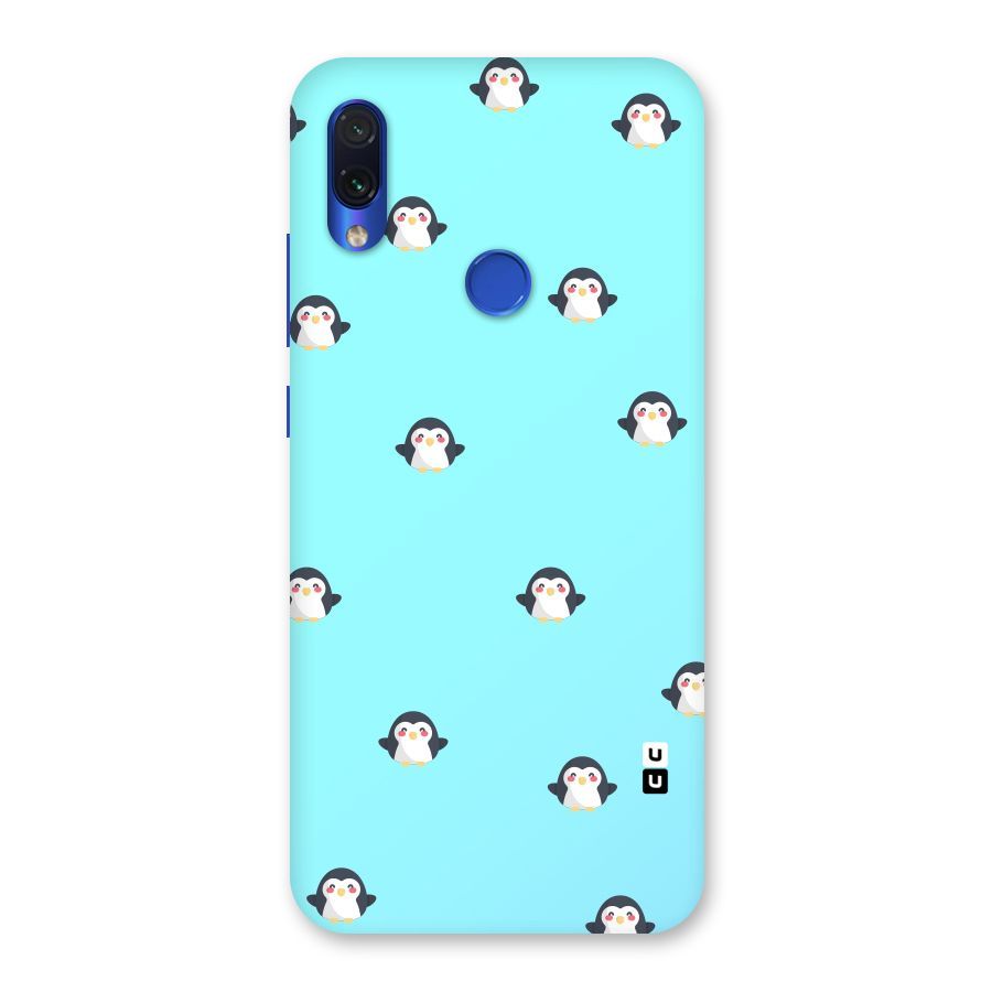 Penguins Pattern Print Back Case for Redmi Note 7