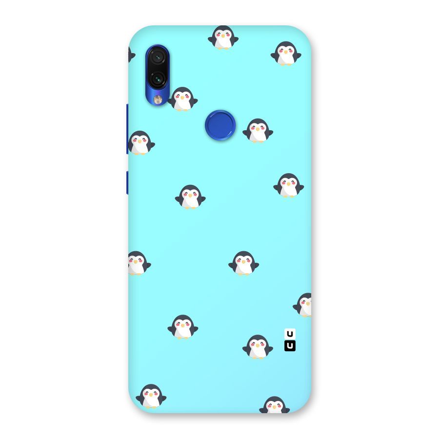 Penguins Pattern Print Back Case for Redmi Note 7S