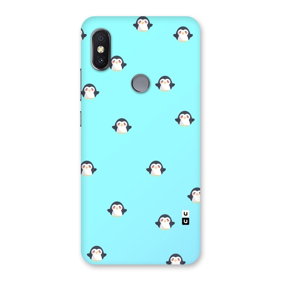 Penguins Pattern Print Back Case for Redmi Y2