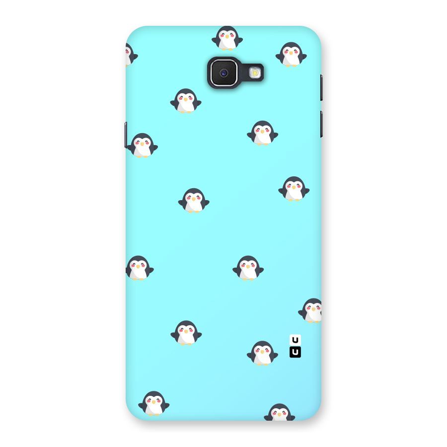 Penguins Pattern Print Back Case for Samsung Galaxy J7 Prime