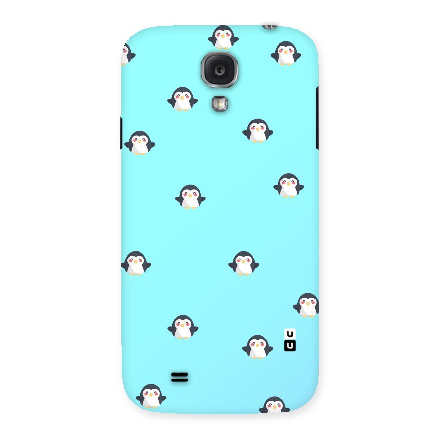 Penguins Pattern Print Back Case for Samsung Galaxy S4