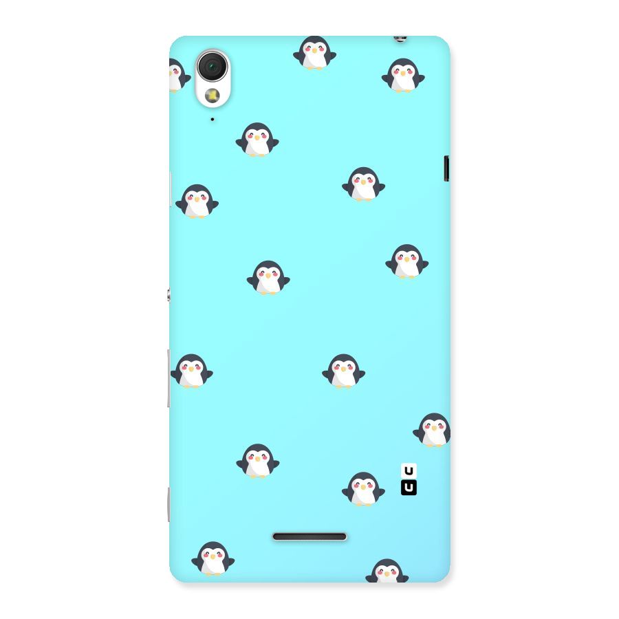 Penguins Pattern Print Back Case for Sony Xperia T3