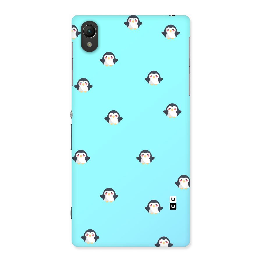 Penguins Pattern Print Back Case for Sony Xperia Z1