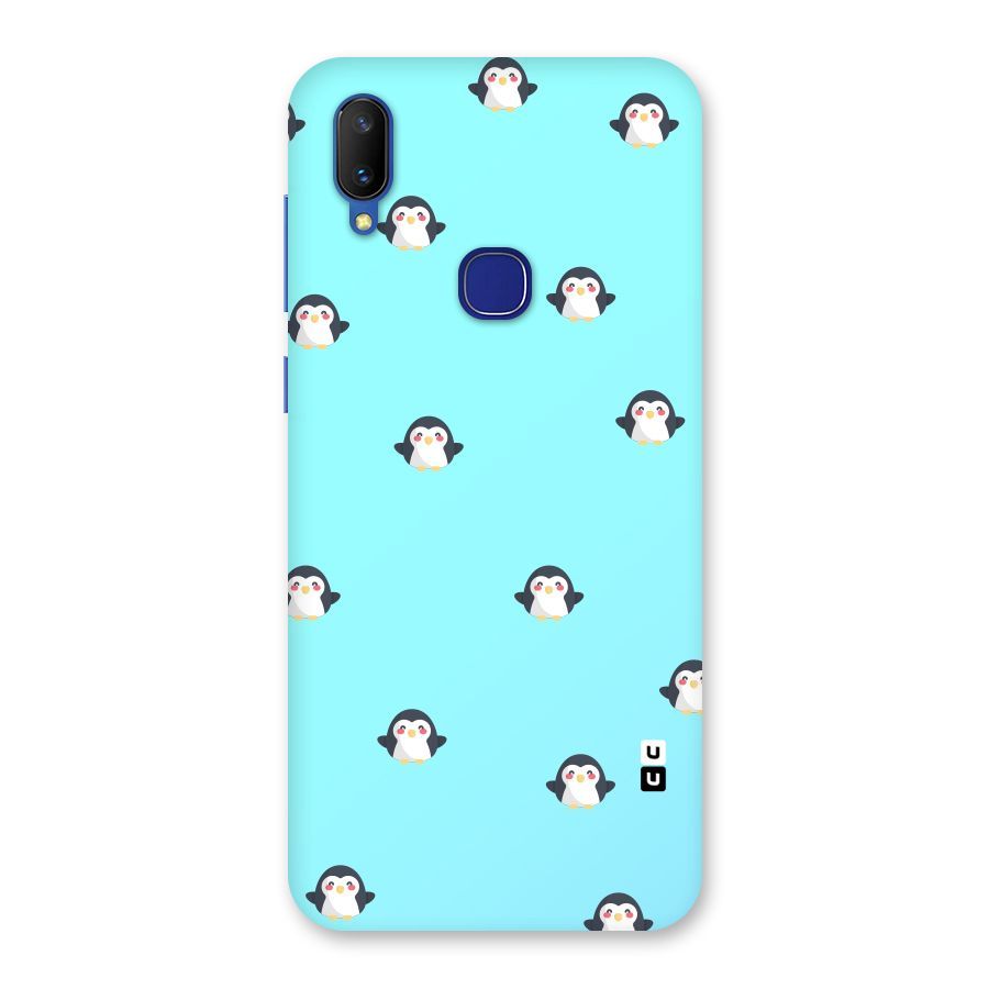 Penguins Pattern Print Back Case for Vivo V11