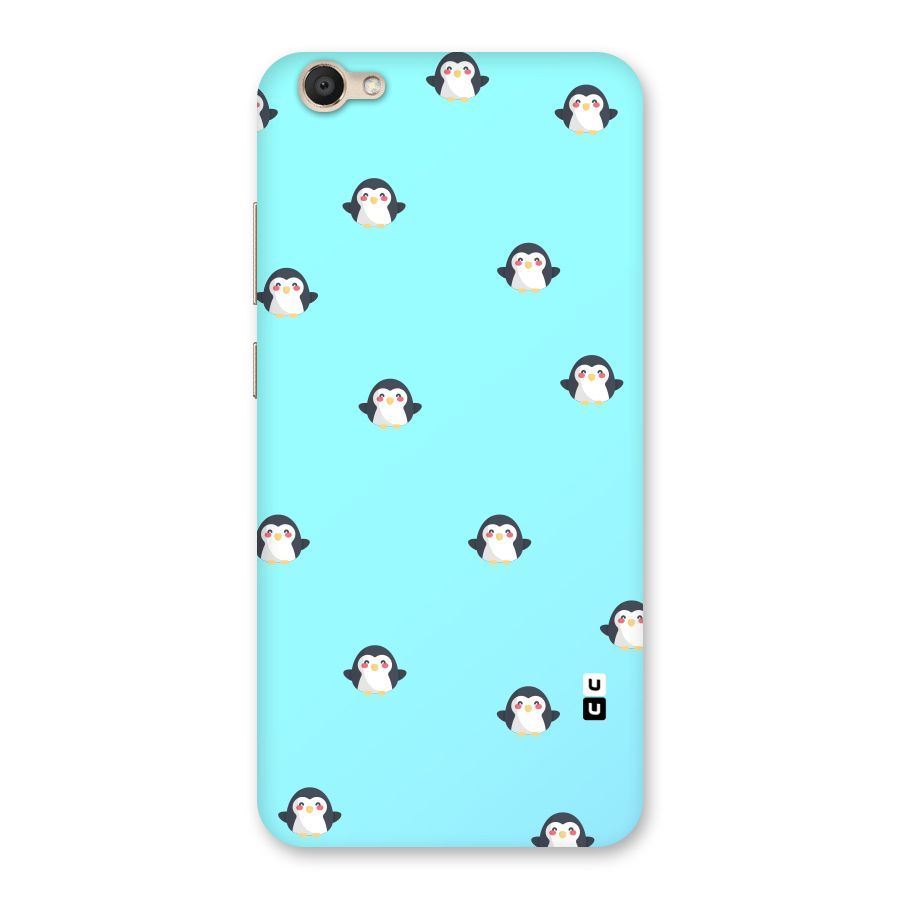 Penguins Pattern Print Back Case for Vivo V5