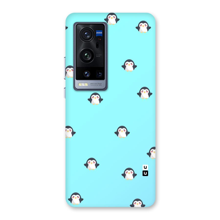 Penguins Pattern Print Back Case for Vivo X60 Pro Plus
