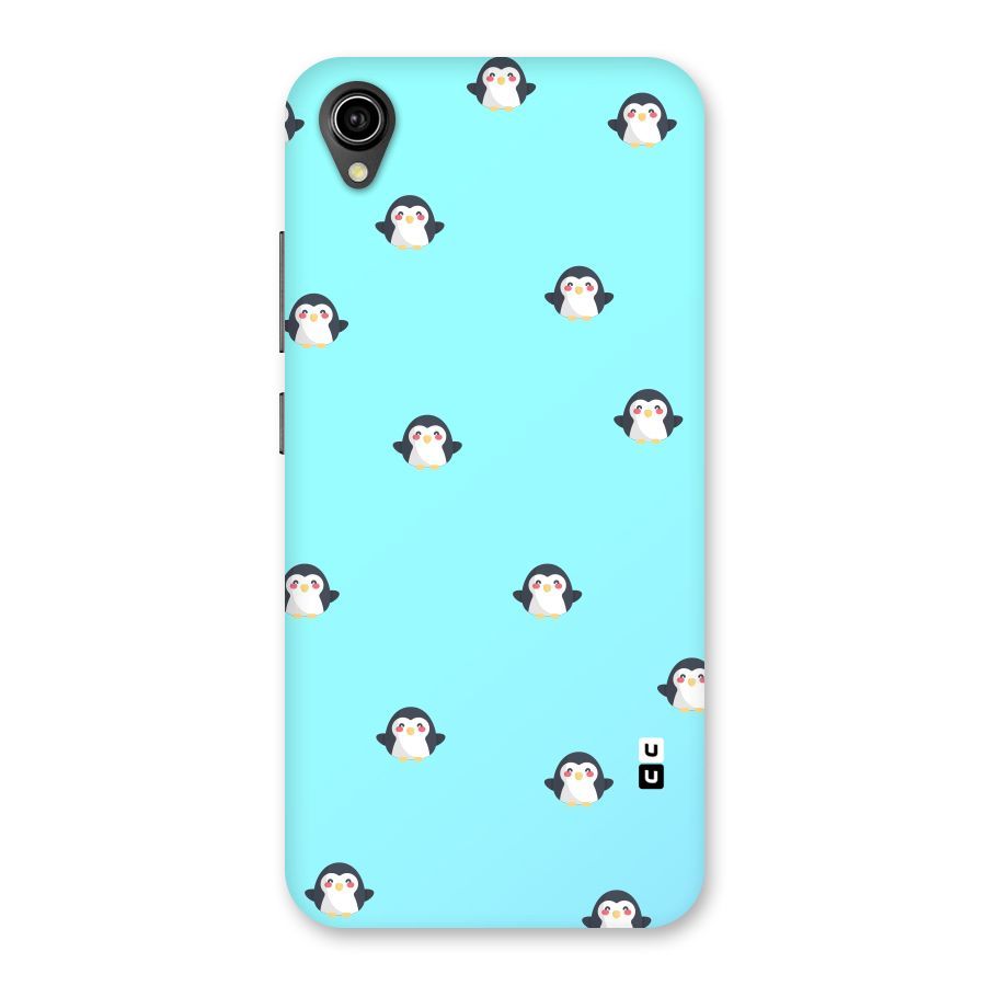 Penguins Pattern Print Back Case for Vivo Y90