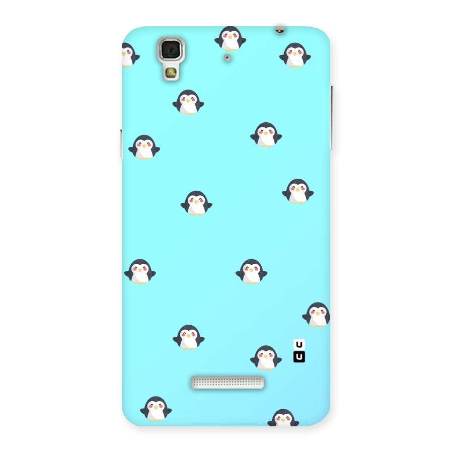 Penguins Pattern Print Back Case for Yu Yureka