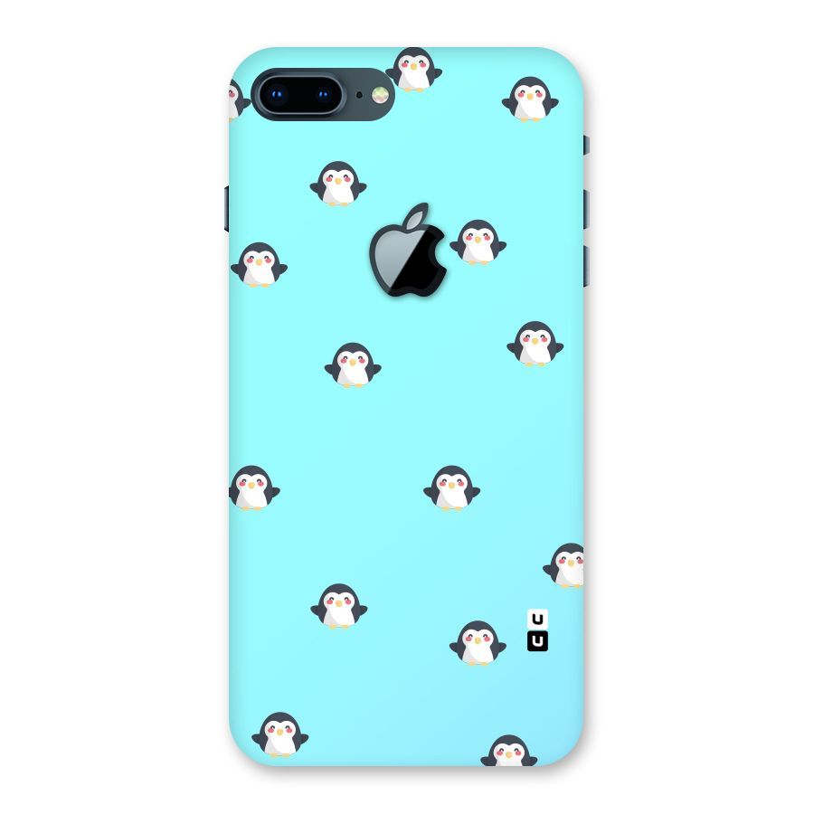 Penguins Pattern Print Back Case for iPhone 7 Plus Apple Cut