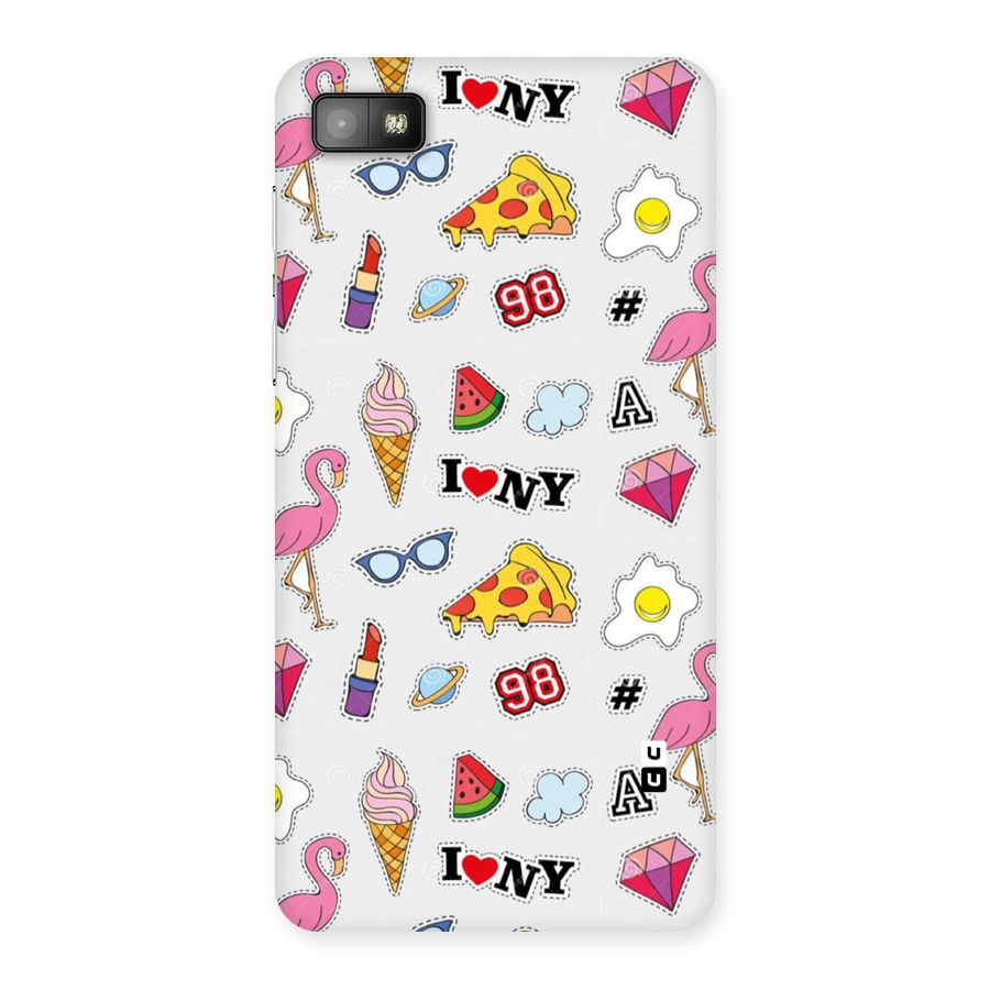 Personnel Quirk Back Case for Blackberry Z10