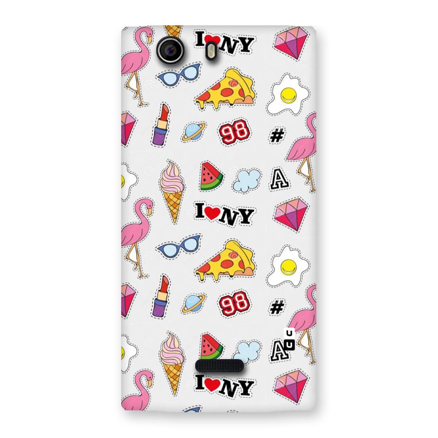 Personnel Quirk Back Case for Canvas Nitro 2 E311