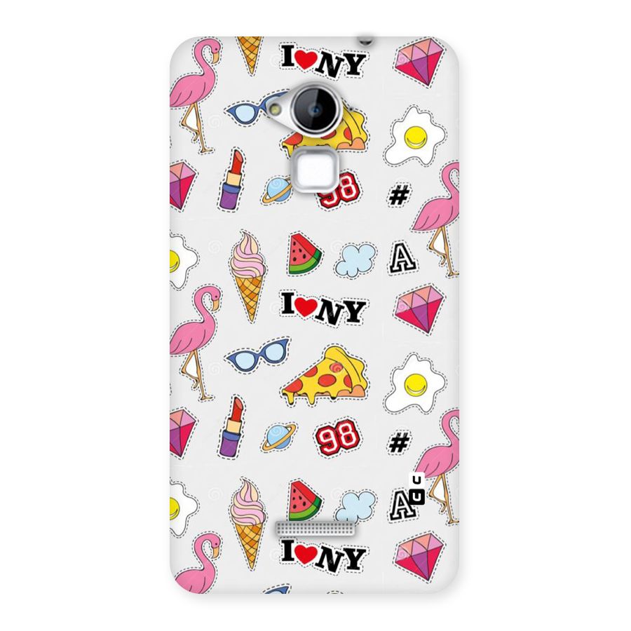 Personnel Quirk Back Case for Coolpad Note 3