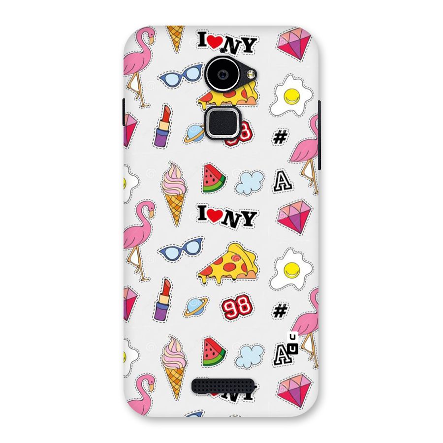 Personnel Quirk Back Case for Coolpad Note 3 Lite