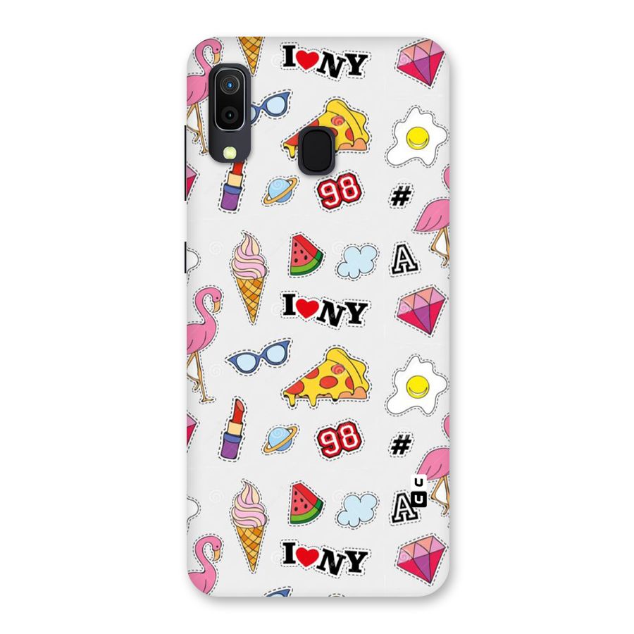 Personnel Quirk Back Case for Galaxy A20
