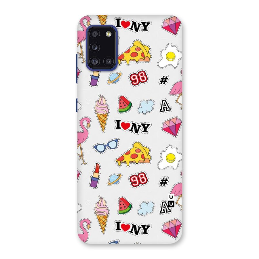 Personnel Quirk Back Case for Galaxy A31