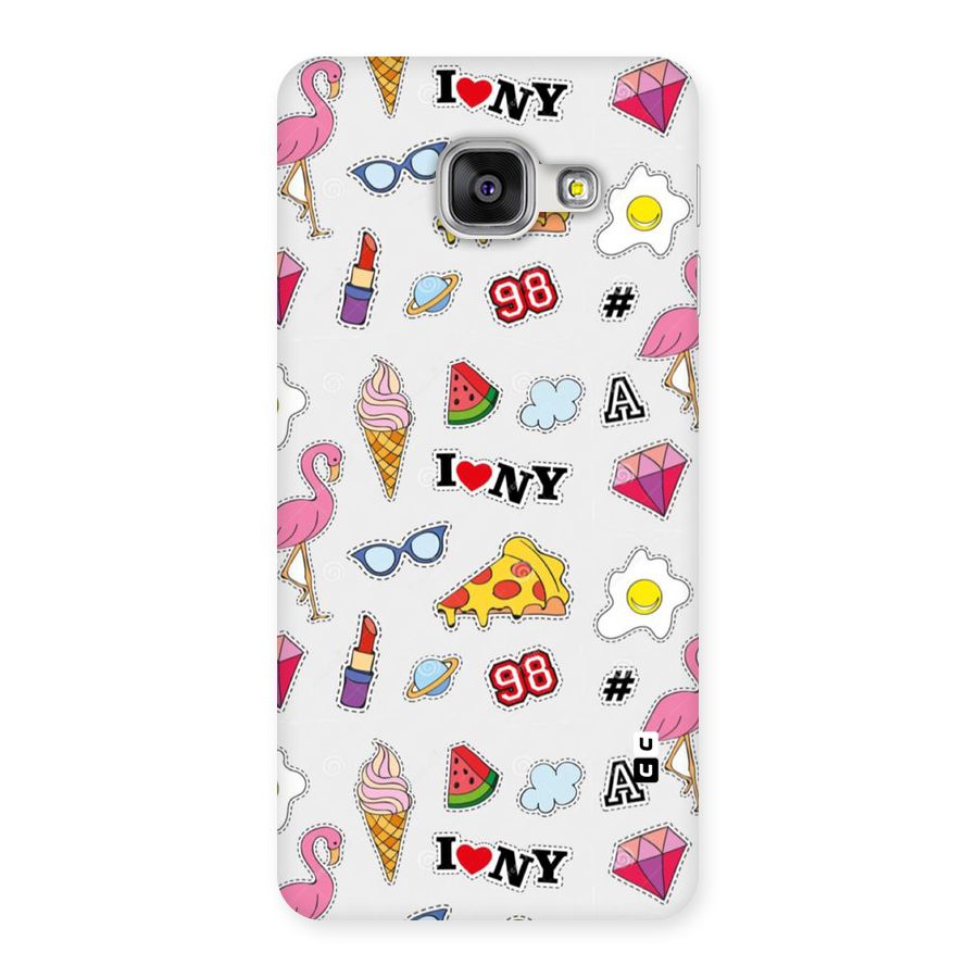 Personnel Quirk Back Case for Galaxy A3 2016