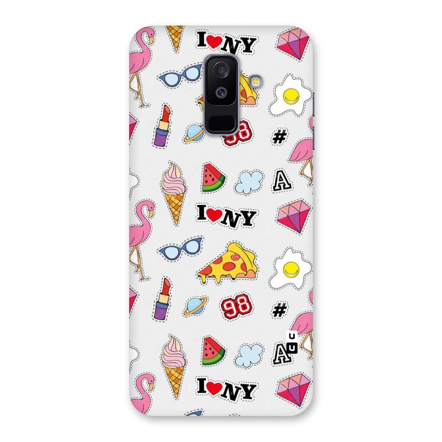 Personnel Quirk Back Case for Galaxy A6 Plus