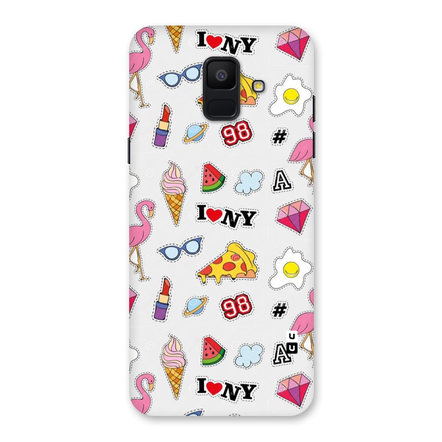 Personnel Quirk Back Case for Galaxy A6 (2018)