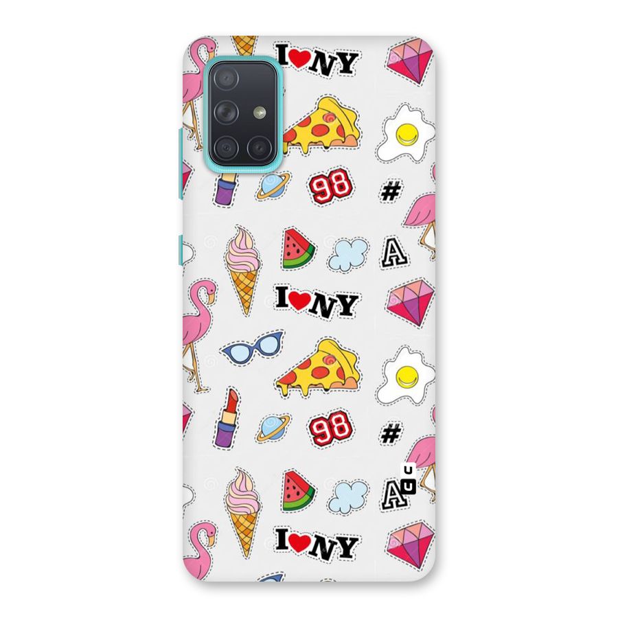 Personnel Quirk Back Case for Galaxy A71