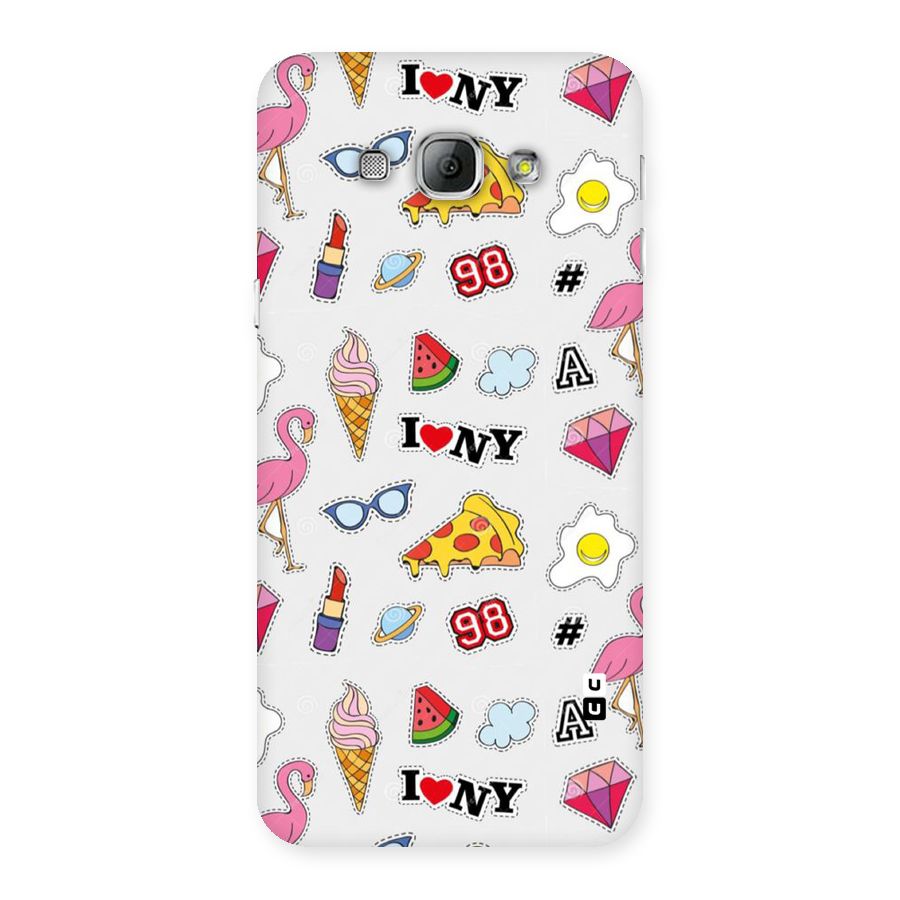 Personnel Quirk Back Case for Galaxy A8