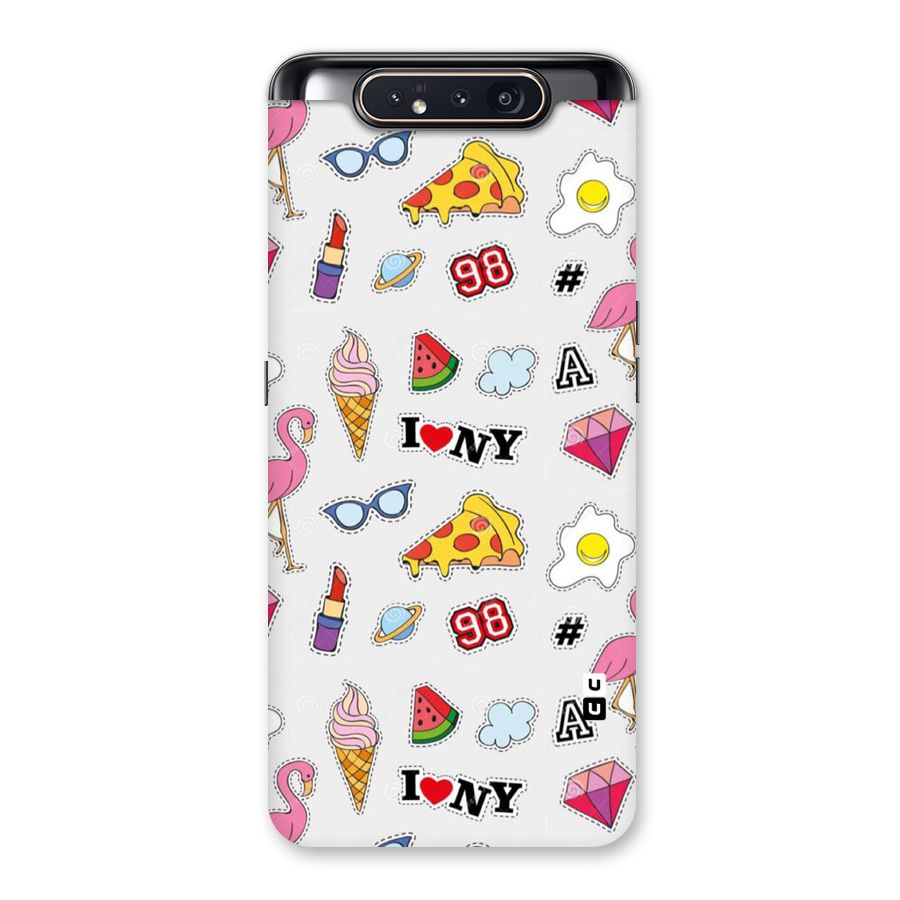 Personnel Quirk Back Case for Galaxy A80