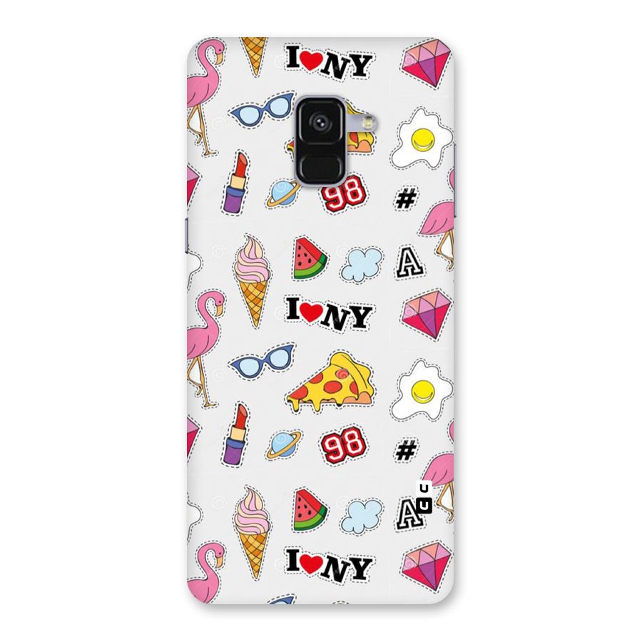 Personnel Quirk Back Case for Galaxy A8 Plus