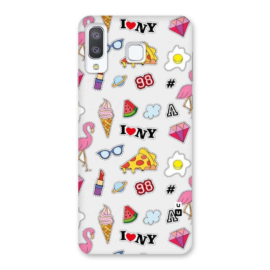 Personnel Quirk Back Case for Galaxy A8 Star