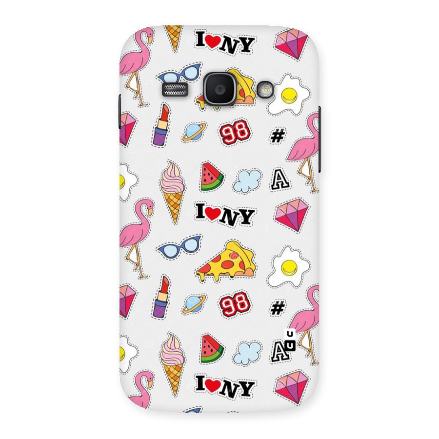 Personnel Quirk Back Case for Galaxy Ace 3