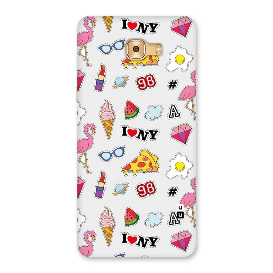 Personnel Quirk Back Case for Galaxy C9 Pro