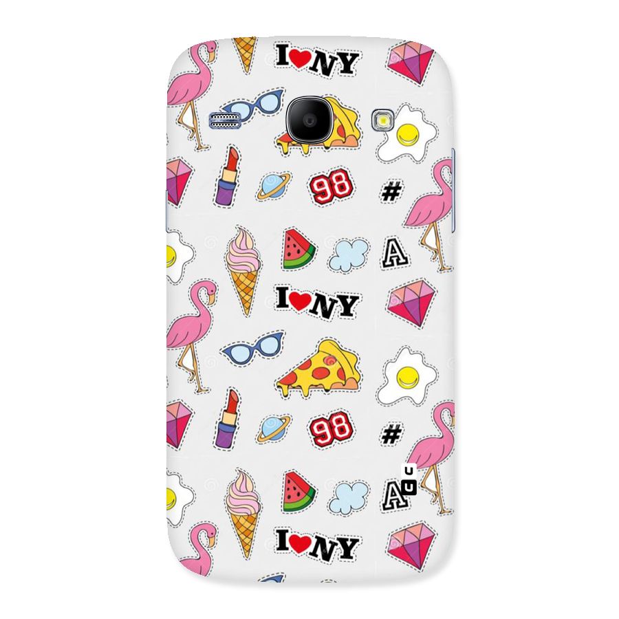 Personnel Quirk Back Case for Galaxy Core