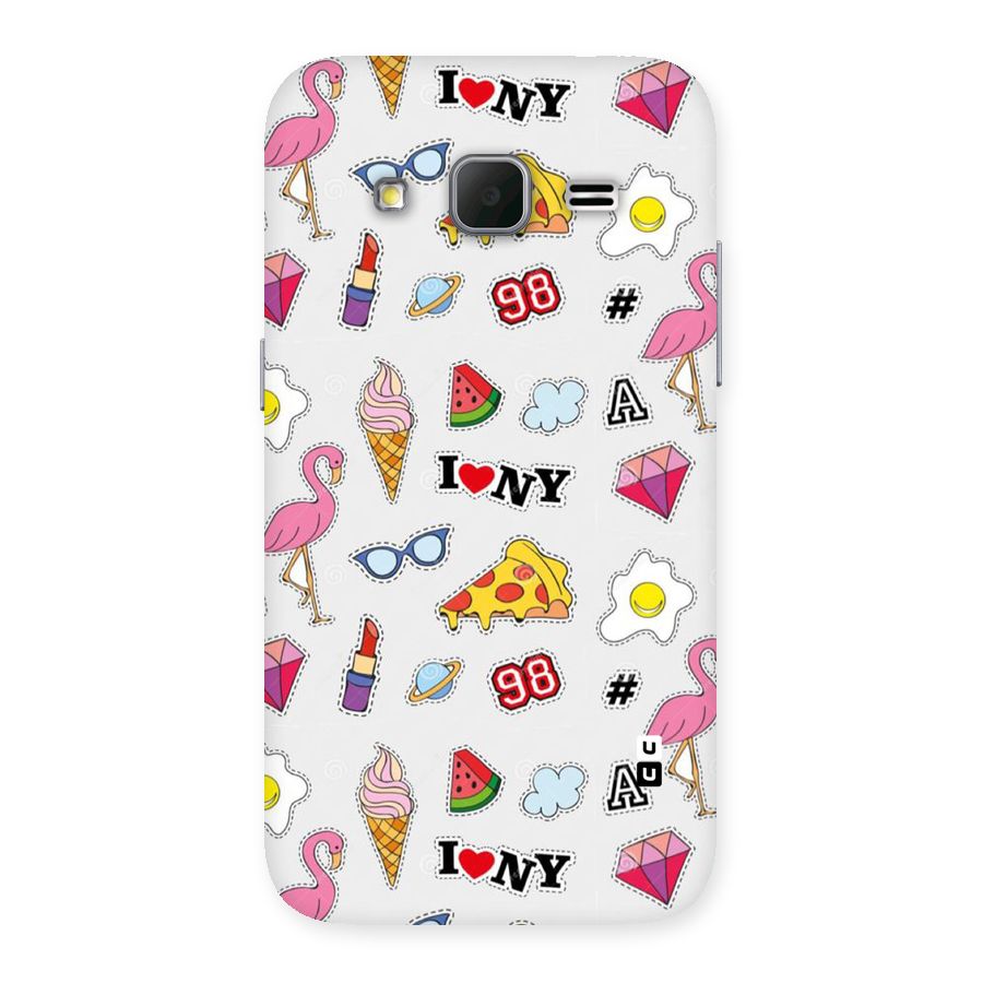 Personnel Quirk Back Case for Galaxy Core Prime