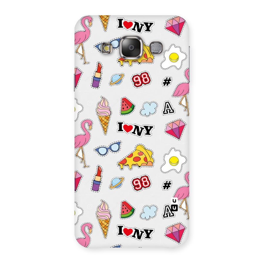 Personnel Quirk Back Case for Galaxy E7