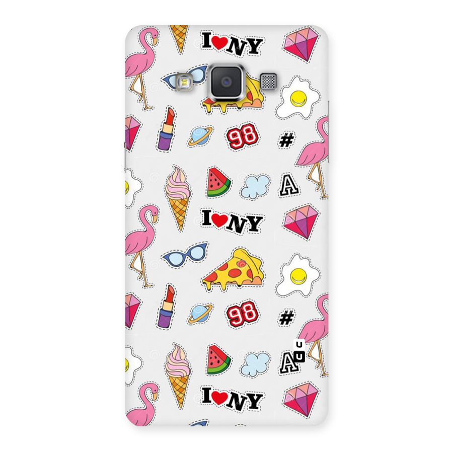 Personnel Quirk Back Case for Galaxy Grand 3