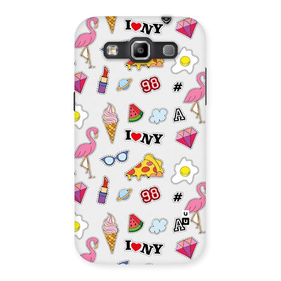 Personnel Quirk Back Case for Galaxy Grand Quattro