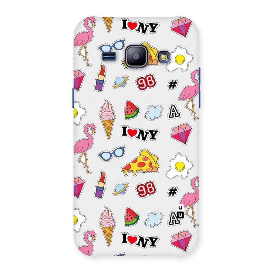 Personnel Quirk Back Case for Galaxy J1