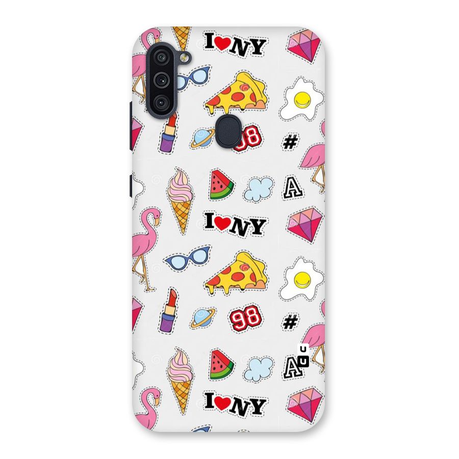 Personnel Quirk Back Case for Galaxy M11